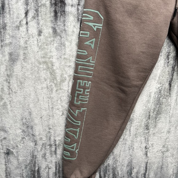 Boyz N The Hood Sweatpants Shoe Palace Men's Size Small Baggy Pants Brown - Picture 3 of 10